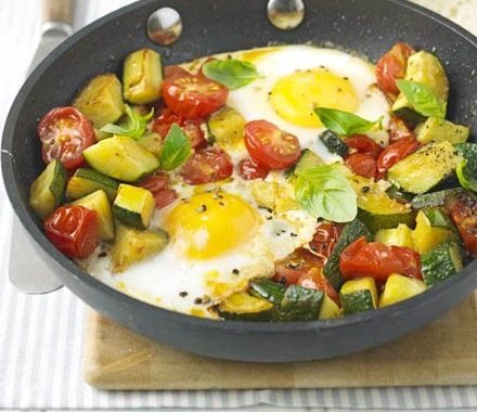 One-pan summer eggs recipe