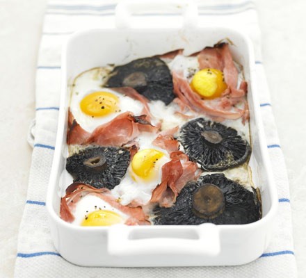 All-in-one-baked mushrooms recipe 