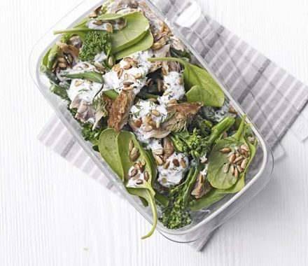 Super-green mackerel salad recipe