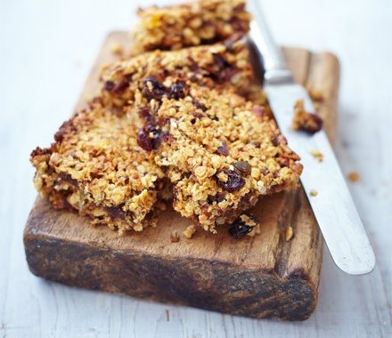 Healthier flapjacks recipe
