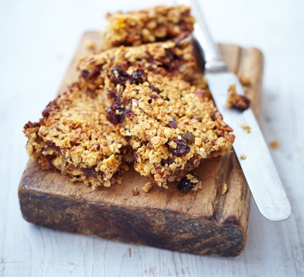 Healthier flapjacks recipe 