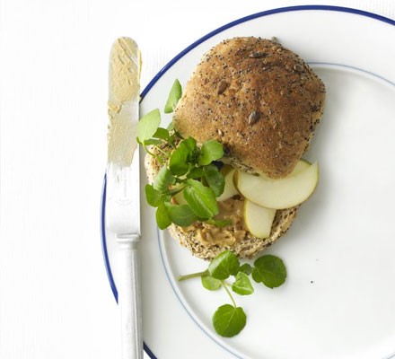 Nutty apple sarnies recipe 