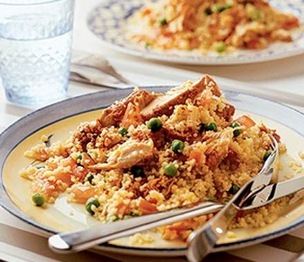 No-cook chicken couscous recipe