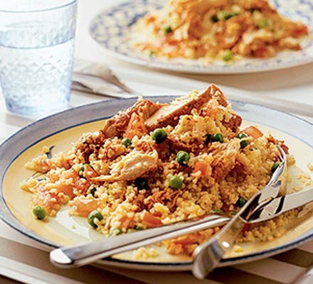 No-cook chicken couscous recipe 