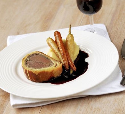 Venison & wild mushroom wellington recipe 