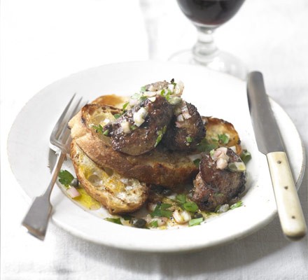 Chicken livers on toast recipe 