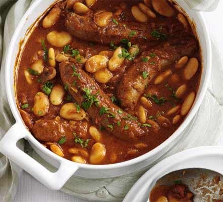 Sausage hotpot recipe 