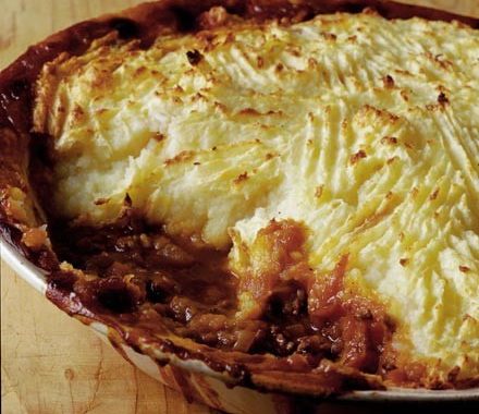 Tasty cottage pie with parsnip mash recipe
