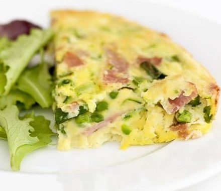 Easy cheesy frittata recipe