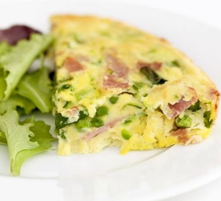 Easy cheesy frittata recipe 