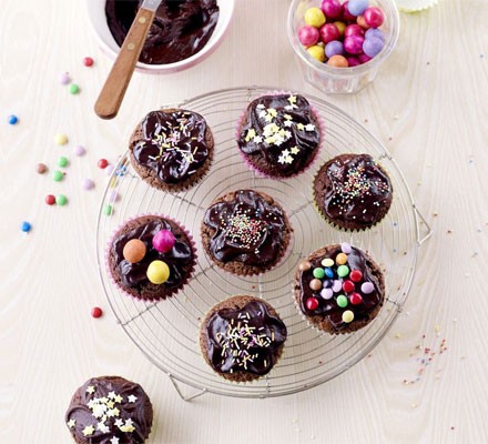Chocolate fudge cupcakes recipe 
