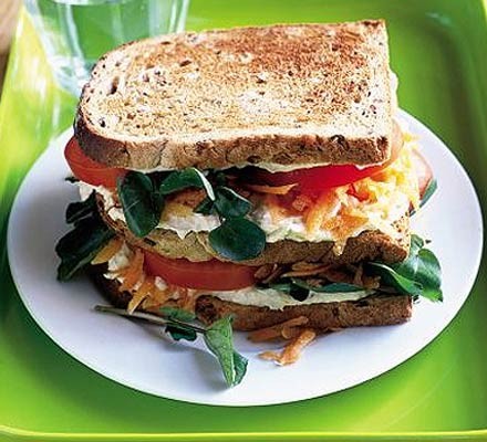 Vegetarian club recipe 
