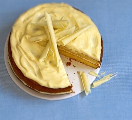 Orange & white chocolate sponge recipe 