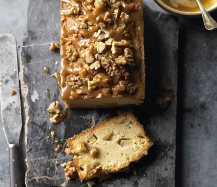 Caramel apple loaf cake recipe