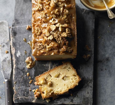 Caramel apple loaf cake recipe 