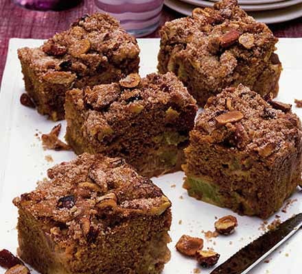 Sour cream rhubarb squares recipe 