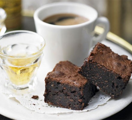 Fudgy coconut brownies recipe 