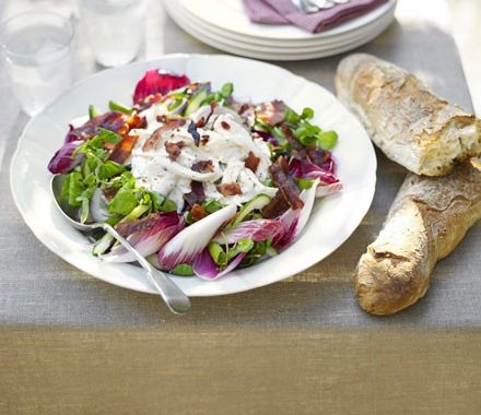 Chicken salad with crisp bacon recipe