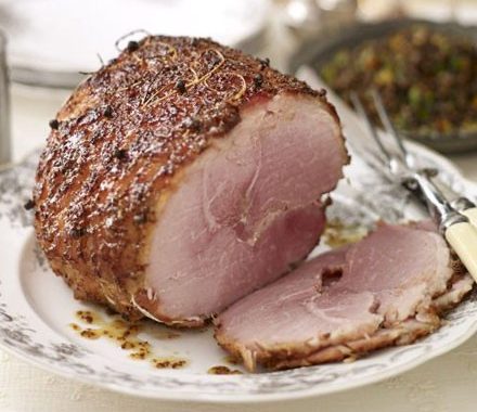 Ginger beer & tangerine glazed ham recipe