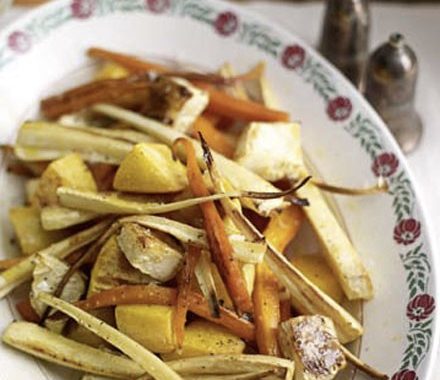Roasted root vegetables recipe