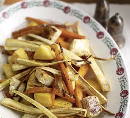 Roasted root vegetables recipe 