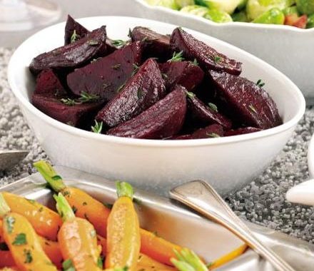 Honey-roast beetroot recipe