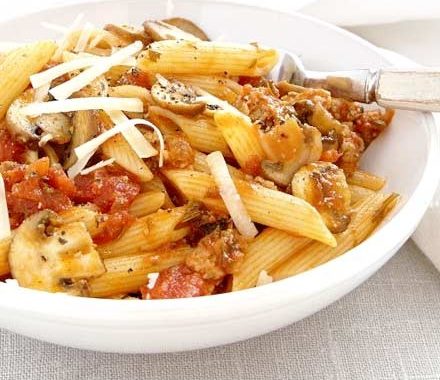 Quick sausage bolognese recipe