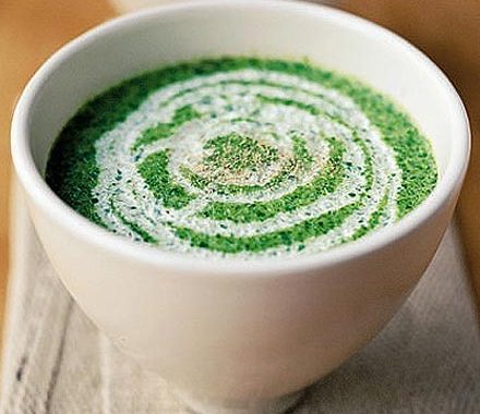 Creamy spinach soup recipe