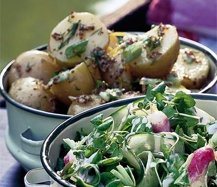 Mustard potato salad recipe