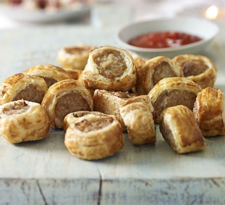 Mini sausage rolls recipe 
