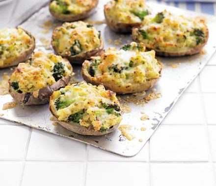 Broccoli baked potatoes recipe