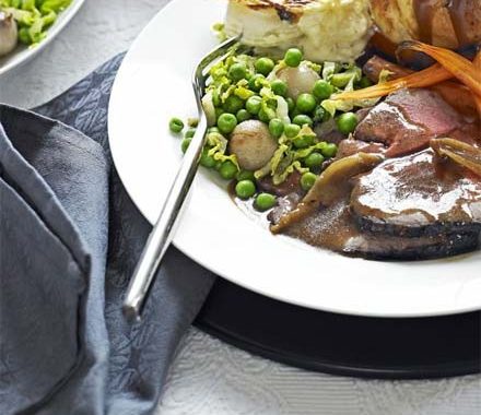 Peas with shallots & lettuce recipe