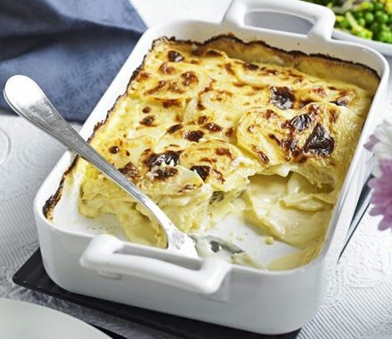 Horseradish potato dauphinoise recipe