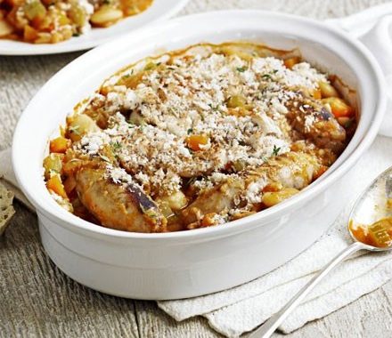 Sausage & butter bean casserole recipe