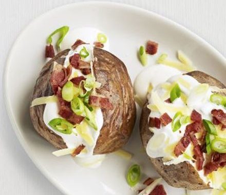 Classic jacket potatoes recipe