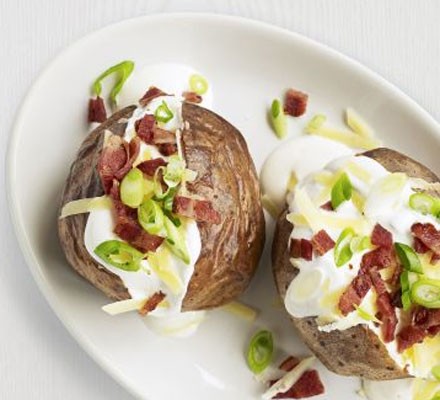 Classic jacket potatoes recipe 