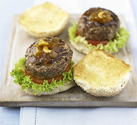 Spiced turkey burgers recipe 