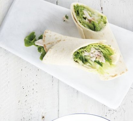 Turkey & spring onion wraps recipe 