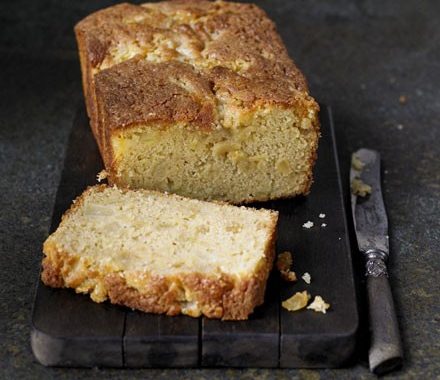 Pear & ginger loaf cake recipe