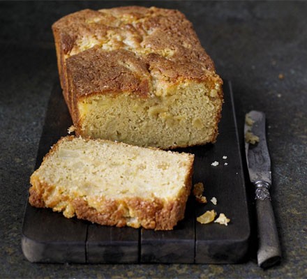 Pear & ginger loaf cake recipe 