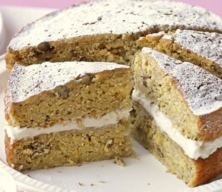 Parsnip & maple syrup cake recipe