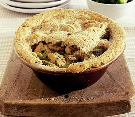 Gluten-free chicken pie recipe