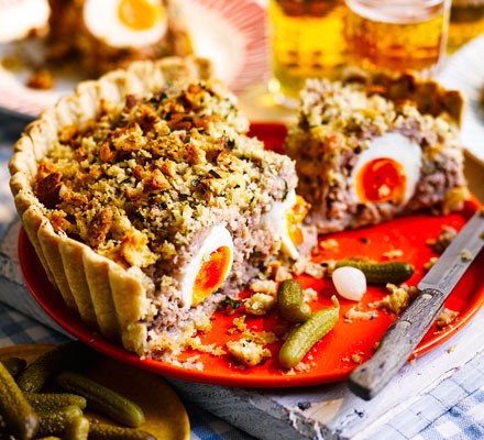 Scotch egg picnic pie recipe 