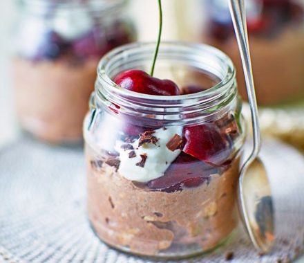 Black Forest Bircher recipe