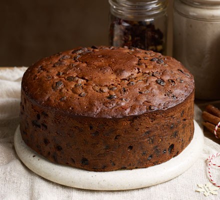 Buttered rum Christmas cake recipe 
