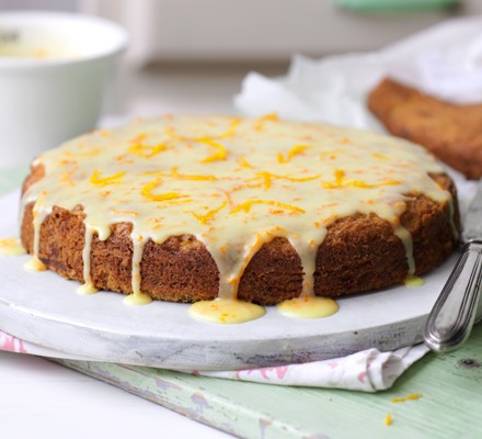 Carrot, courgette & orange cakes recipe 