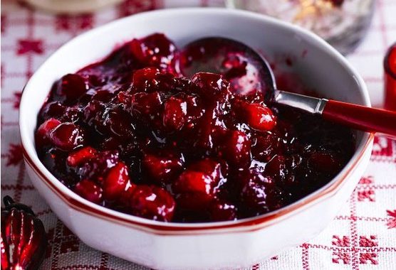 Cranberry & marmalade sauce recipe