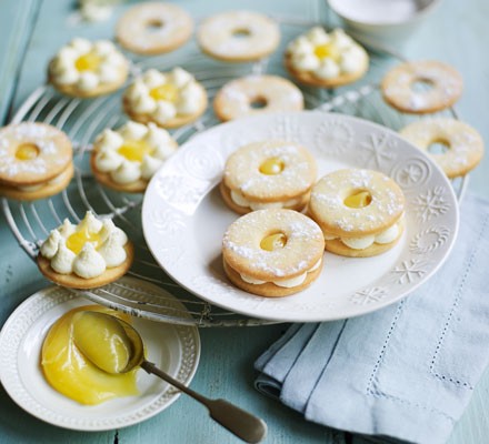 Lemon sherbet jammy dodgers recipe 