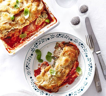 Pancake cannelloni recipe 