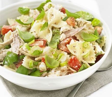 Honey-mustard chicken pasta recipe